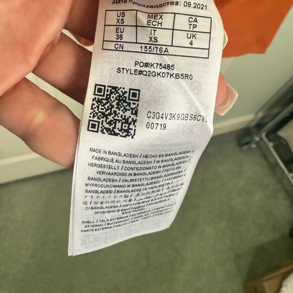 GUESS Landry Knit Dress – Ginger Spice (XS) - Picture 6 of 6